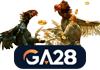 Logo GA28 — vendor siaran sabung ayam resmi Dewi11